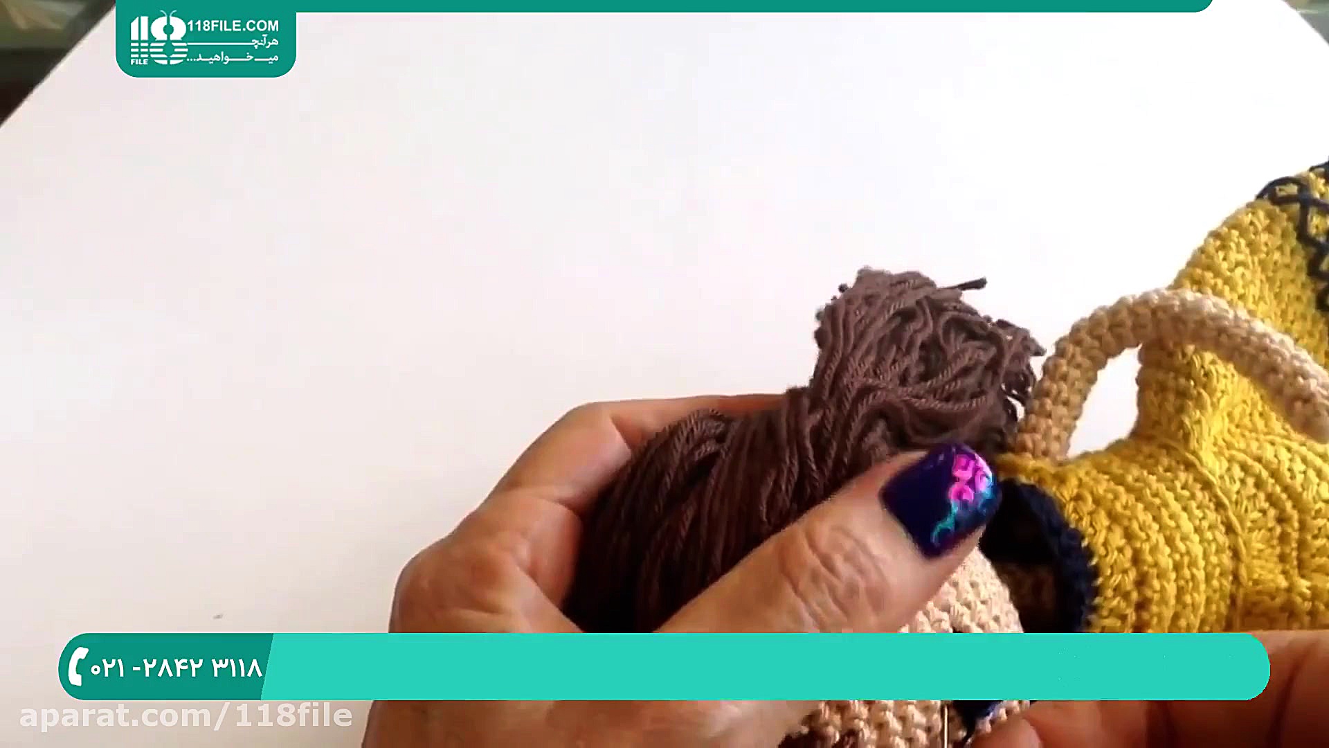 آموزش عروسک بافی با قلاب ( باف...