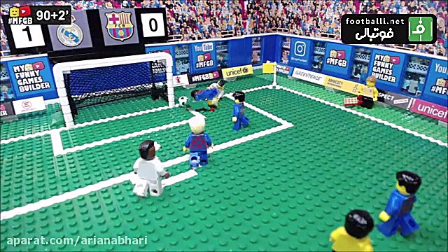 شبیه سازی بازی رئال مادرید و ب...