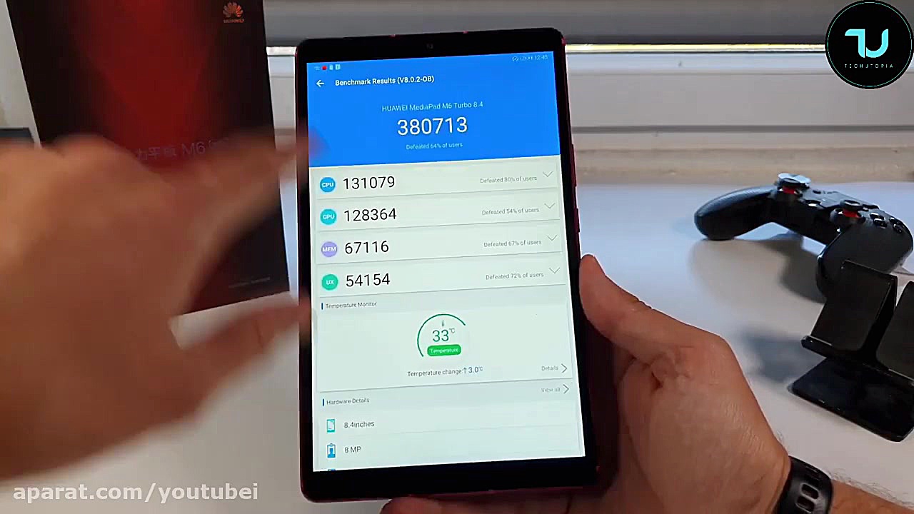 آنباکس Mediapad M6 Turbo editi...