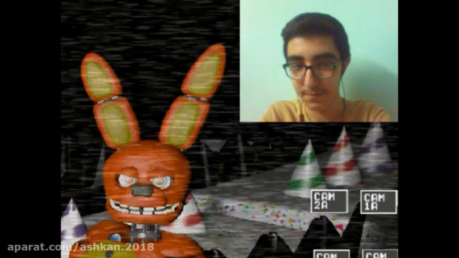 گیم پلی بازی five nights at ja...