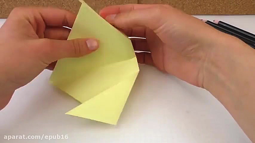 ساخت کاردستی سگ کوچولوی کاغذی...