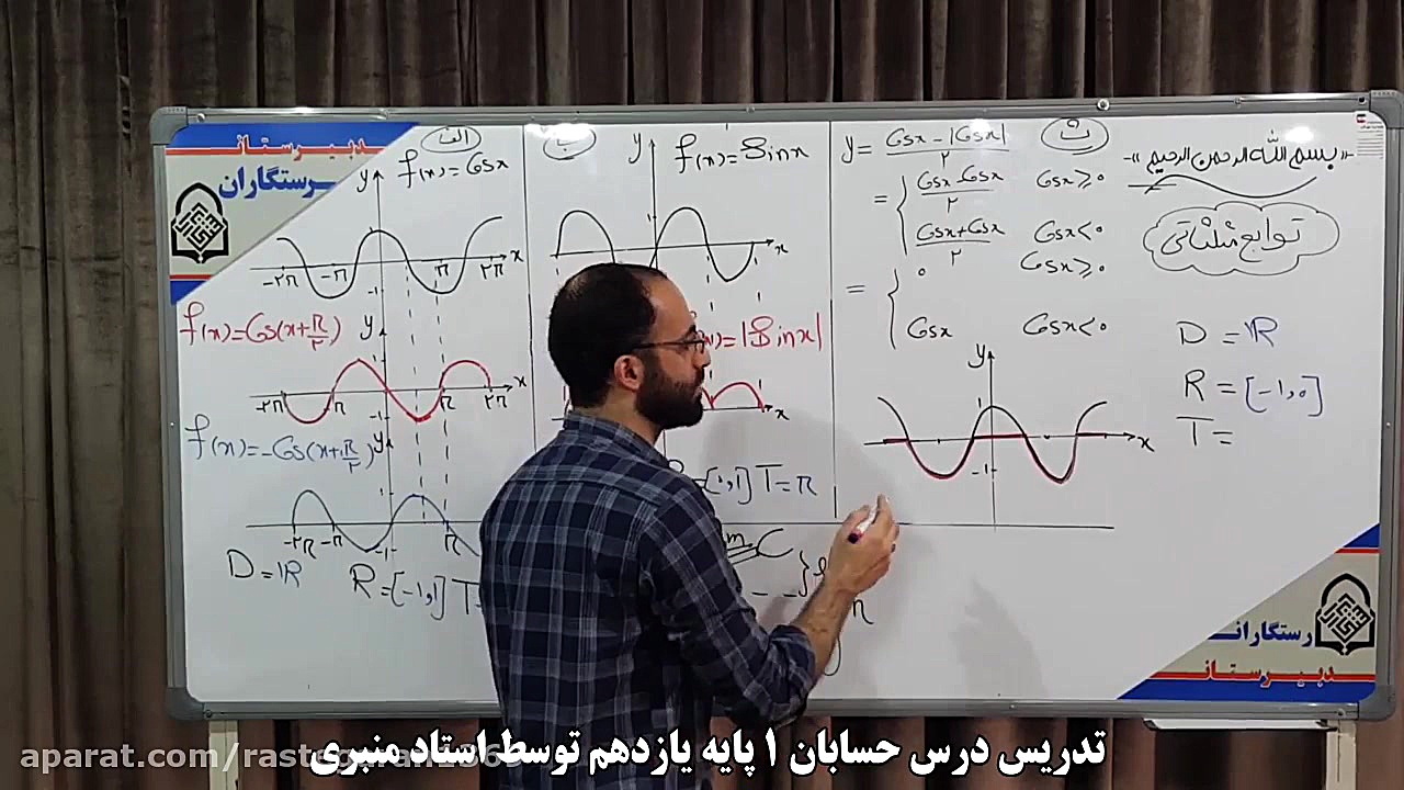 تدریس حسابان 1 پایه یازدهم دبی...