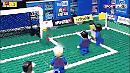 شبیه سازی بازی فوتبال با لگو