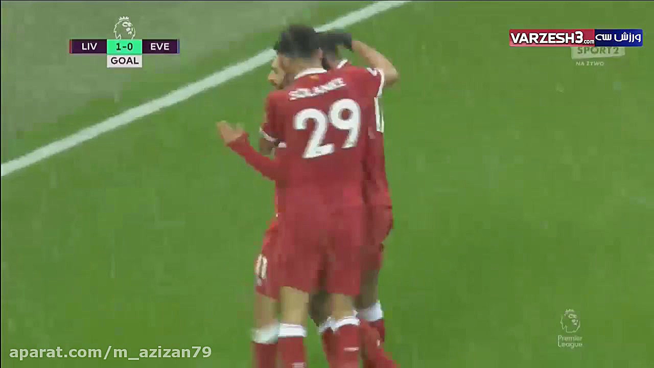 سوپر گل محمد صلاح به اورتون