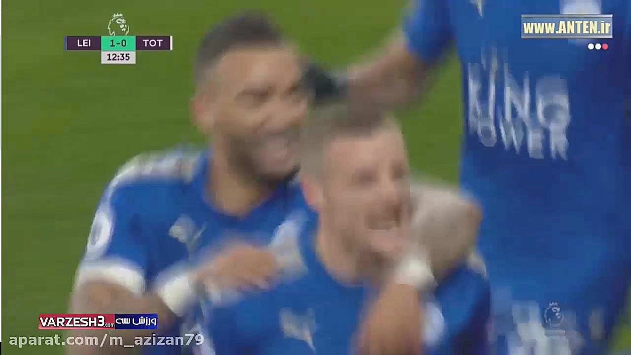 سوپر گل جیمی واردی به تاتنهام