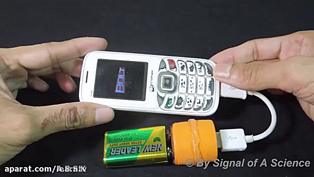 آموزش ساخت شارژر گوشی با درب ن...