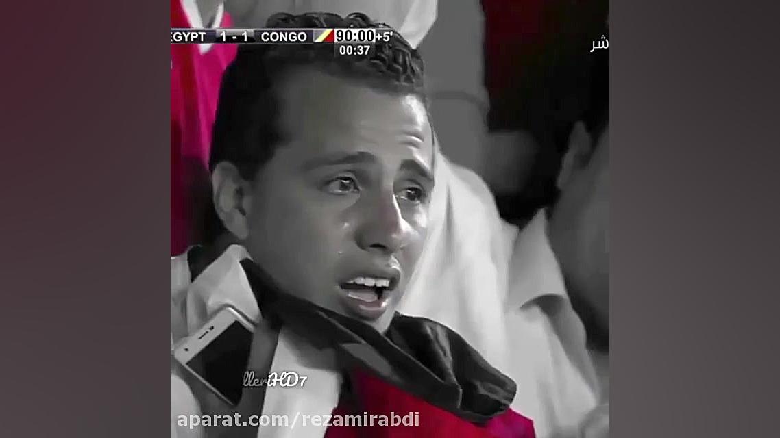 لحظات شیرین محمد صلاح وقتی به...