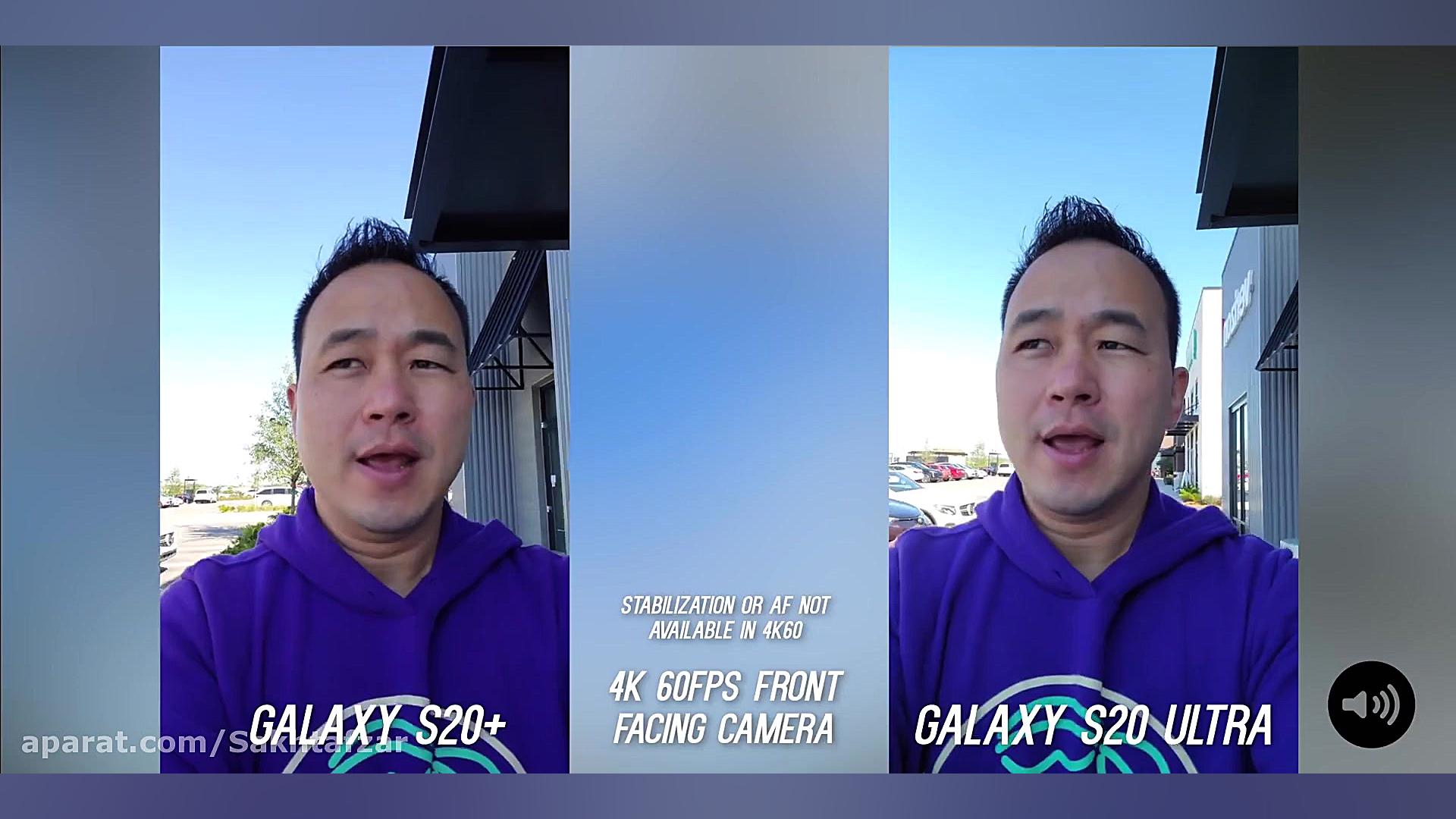 مقایسه دوربین گلکسی اس 20 پلاس...