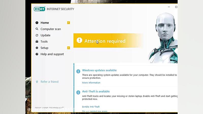 آموزش روشن و خاموش کردن آنتی و...