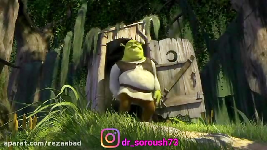 دوبله خنده دار کارتون شرک