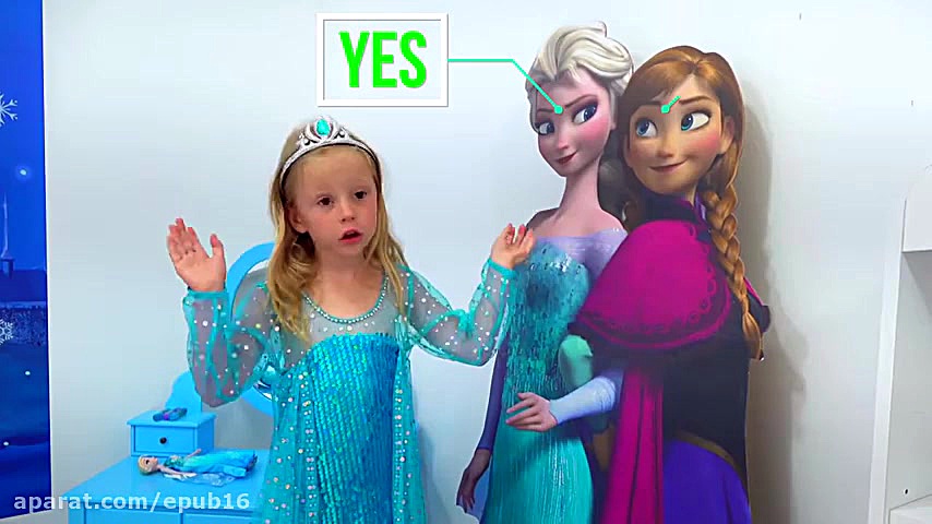 نستیا و اتاق جدید او به سبک پر...