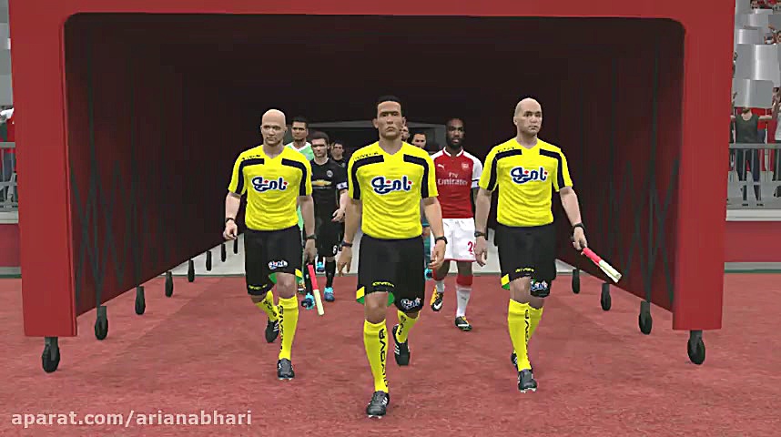 گیم پلی آرسنال و منچستر یونایت...