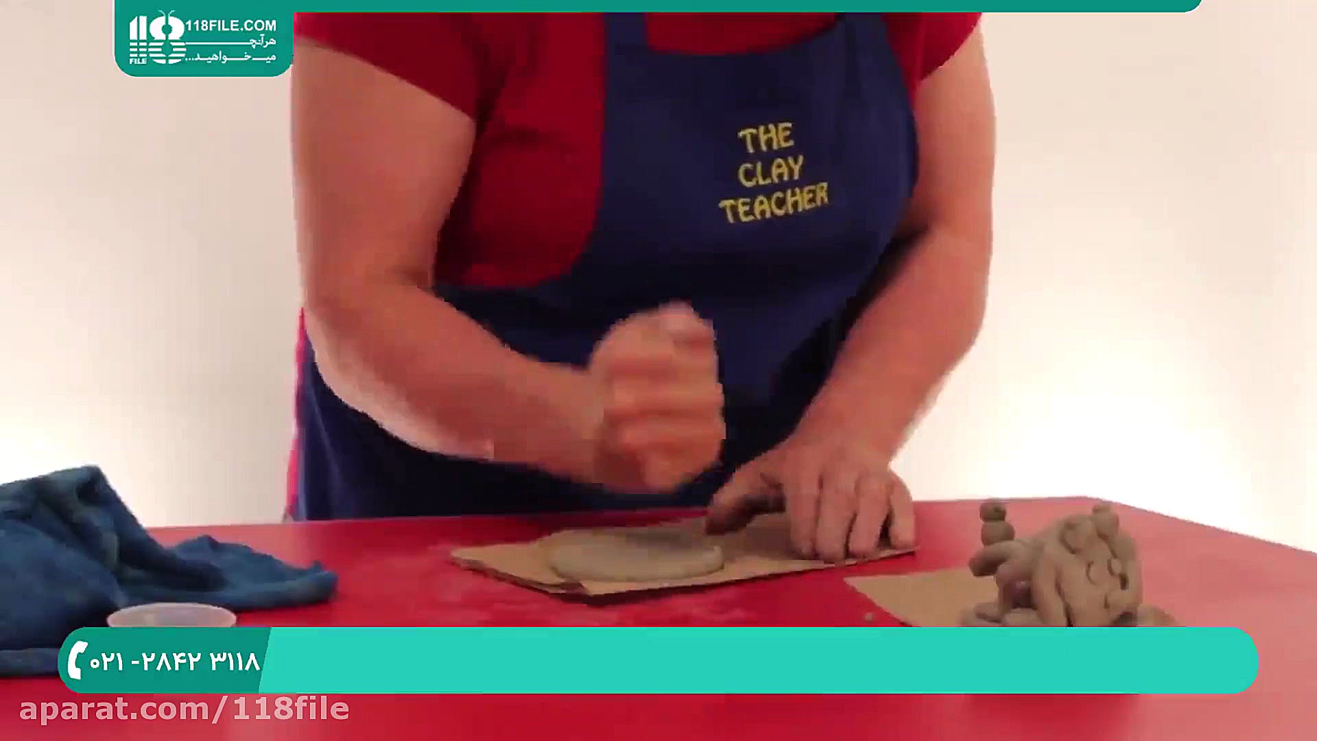 ساختن مجسمه قورباغه