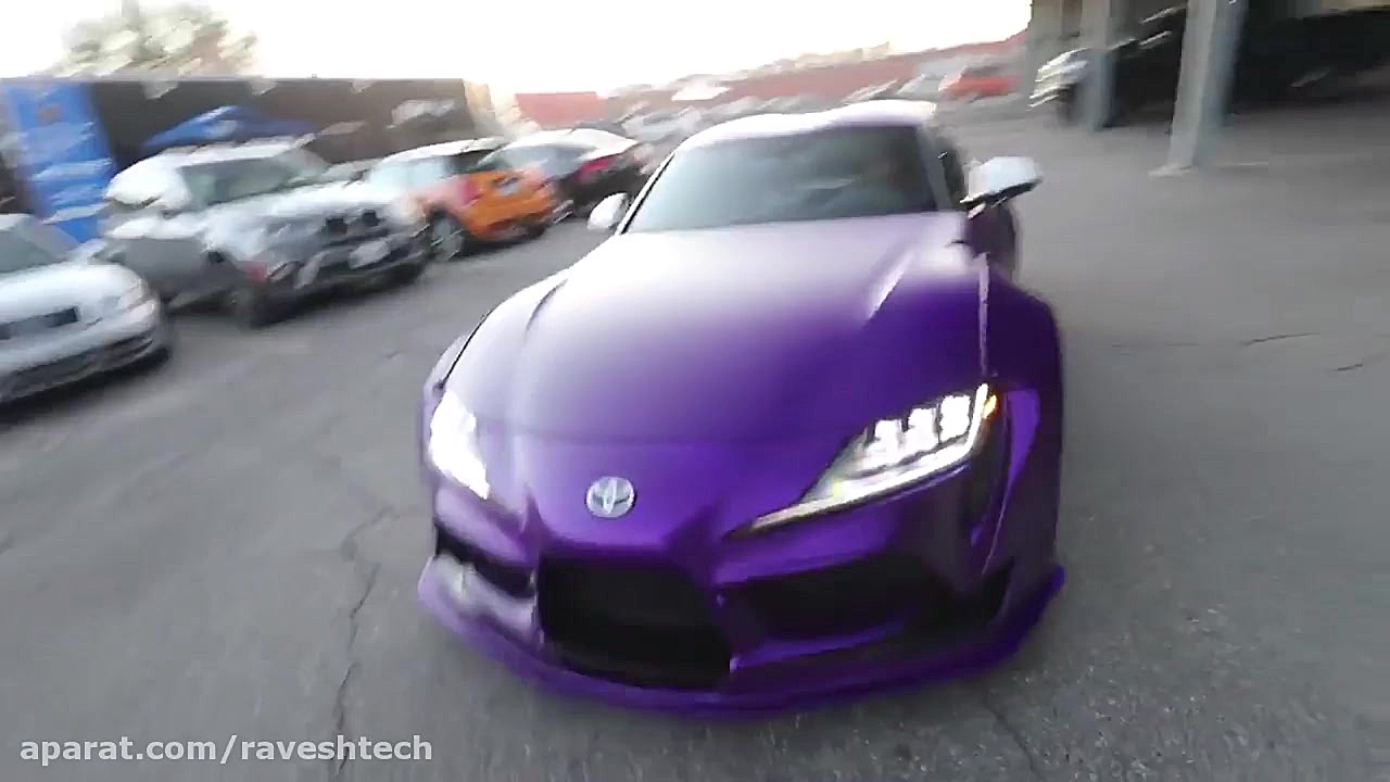 تویوتا سوپرا A90 با کیت فرا تَ...