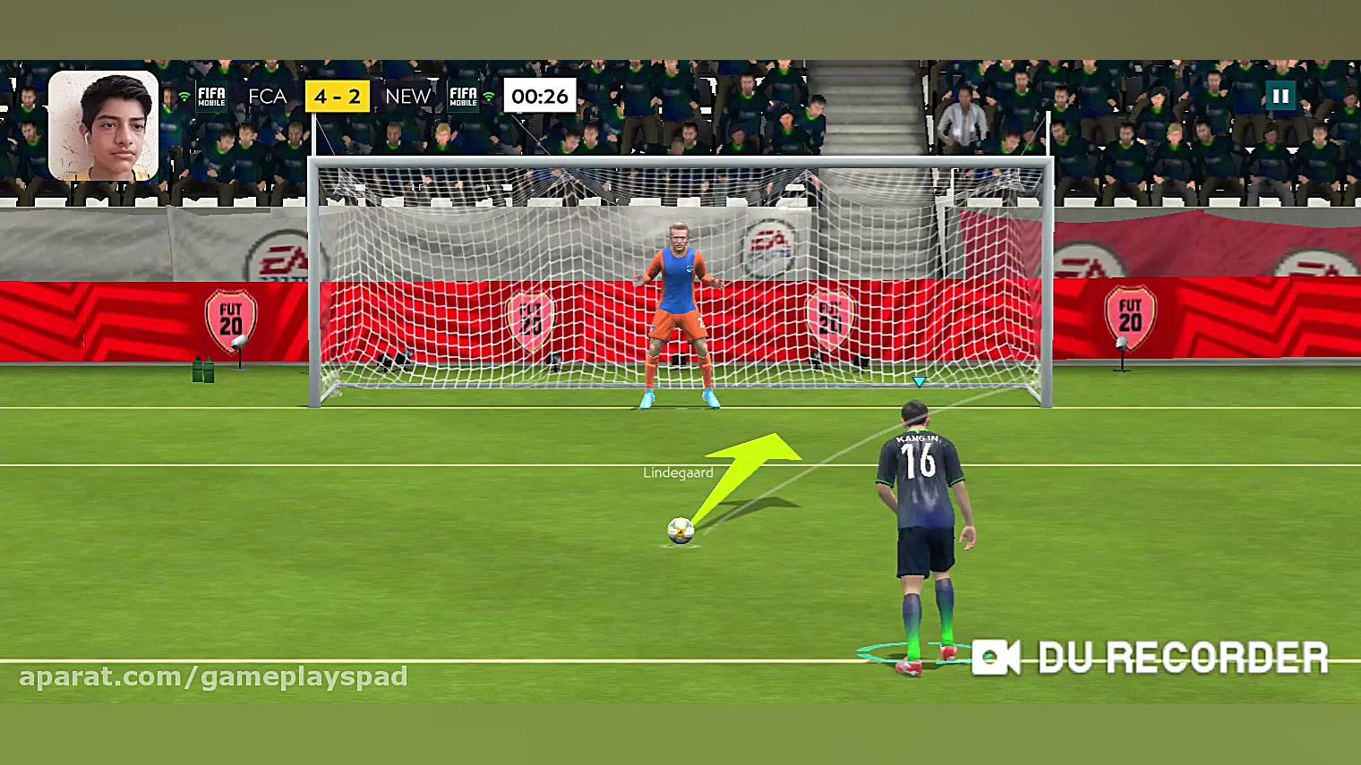 گیم پلی فیفا موبایل حرفه ای