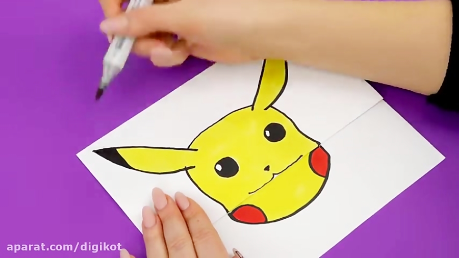 کاردستی های جالب با نقاشی و مق...