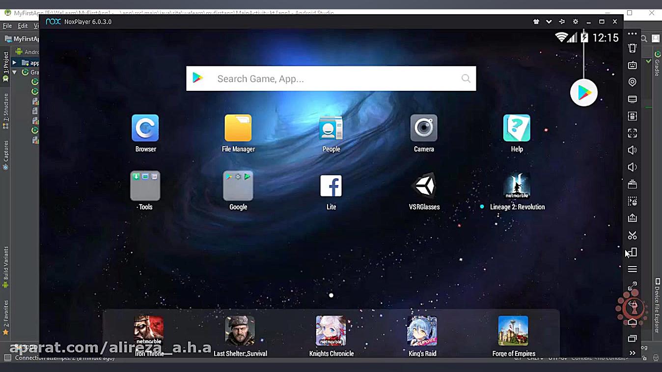 آموزش برنامه نویسی اندروید به...