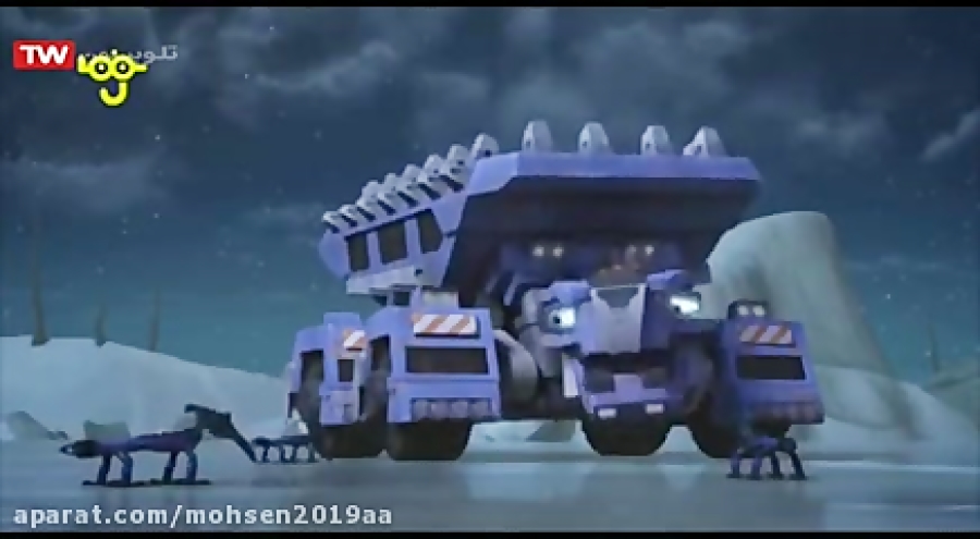 کارتون ماشیناسورها تیشه ابزاره...