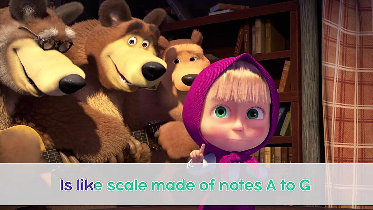 كارتون جذاب ماشا و ميشا