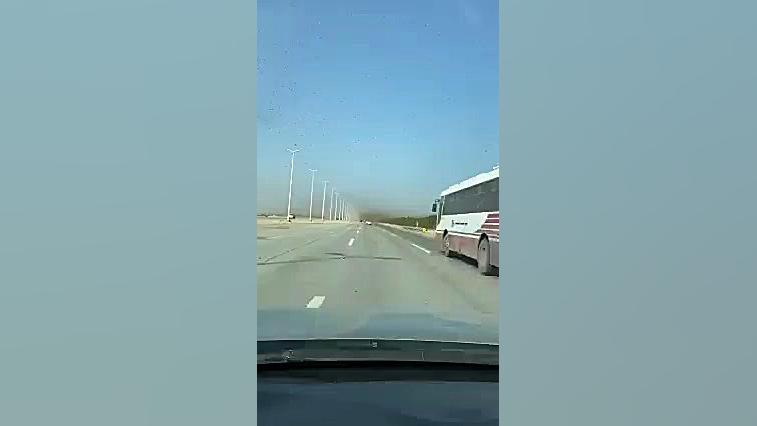 حمله ملخ های غول پیکر کشور بحر...