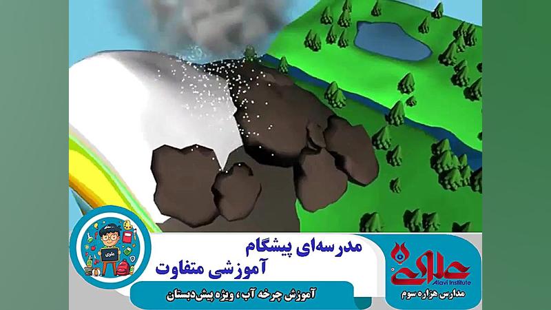 آموزش چرخه آب ویژه نوگلان پیش...