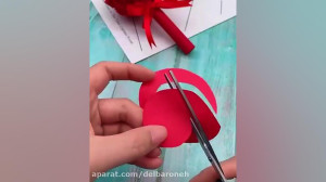 کاردستی با کاغذ رنگی