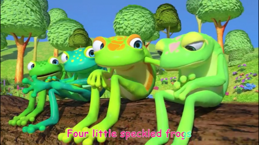 Five Little Speckled Frongs  C...