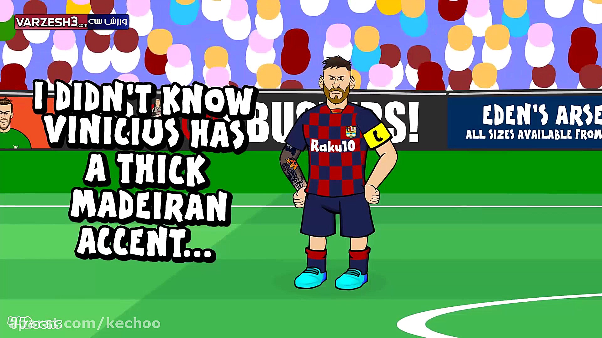 انیمیشن بازی رئال مادرید  بارس...