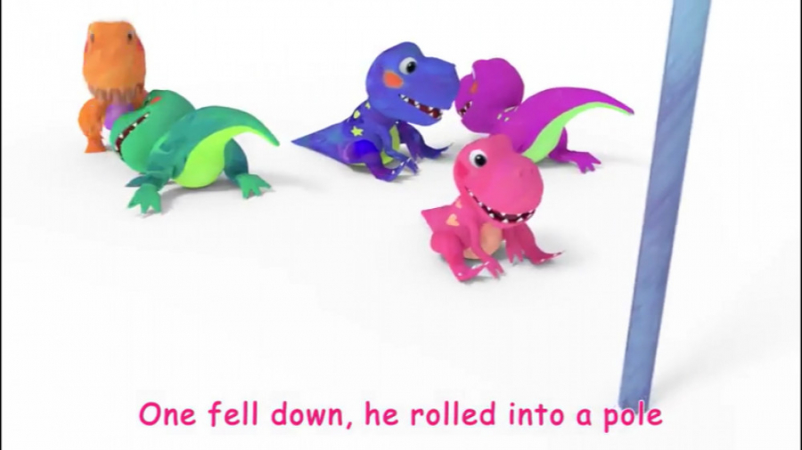 Ten T Rexes  Cocomelon