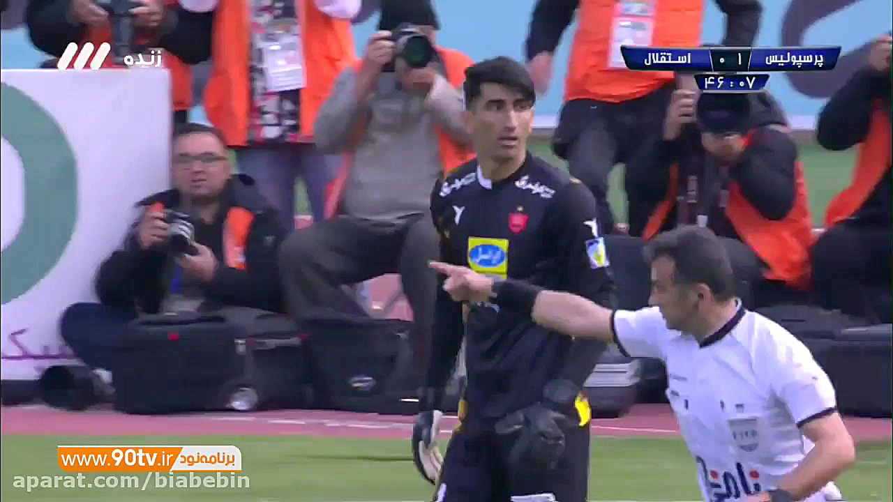 خلاصه بازی پرسپولیس و استقلال...
