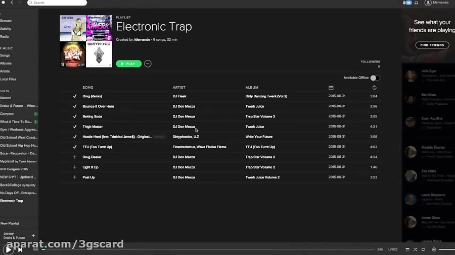آموزش بازیابی لیست پخش اهنگهای...