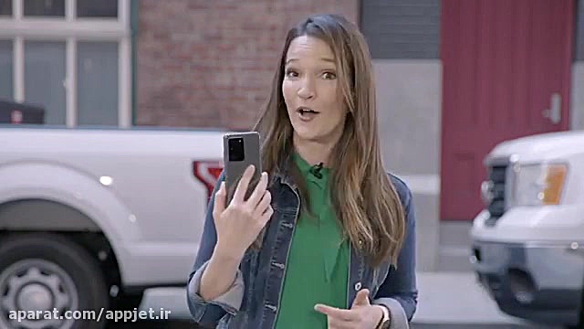 تست افتادن گوشی گلکسی اس 20 او...