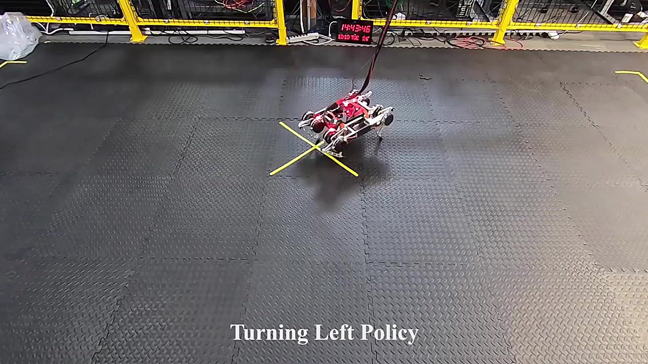 ربات Rainbow Dash راه رفتن را...