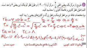 تفکر تجسمی و مقاطع مخروطی قسمت...
