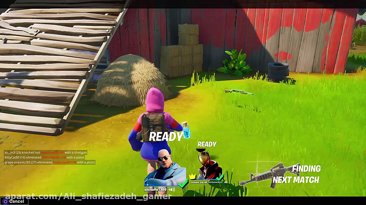 گیم پلی فورتنایت با Ali Philip