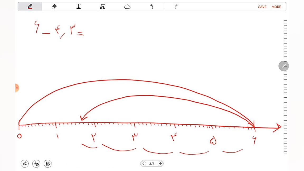 جمع و تفریق اعداد اعشاری روی م...