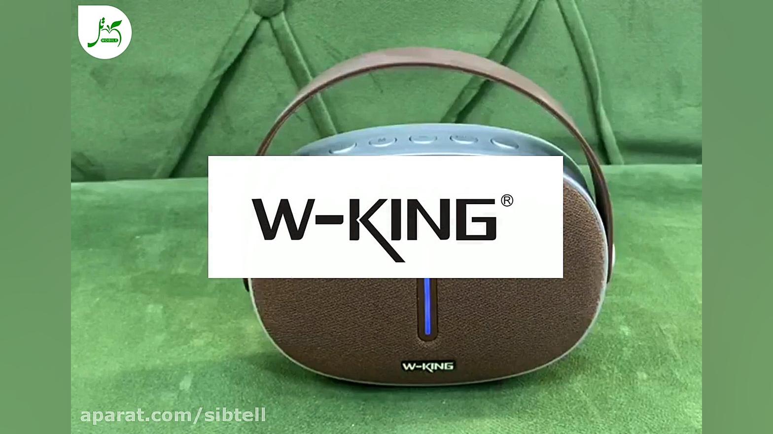 اسپیکر بلوتوثی قابل حمل دبلیو...