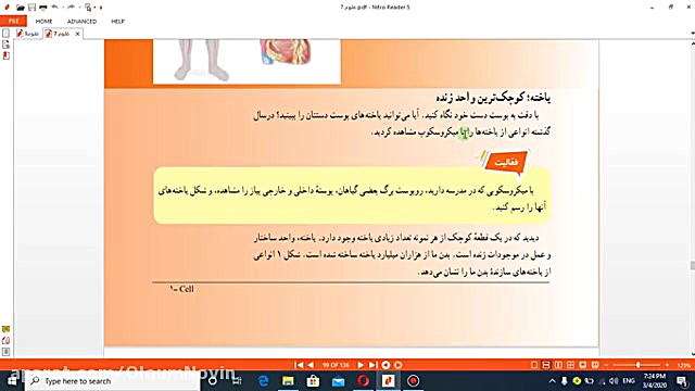 یاخته و سازمان بندی آن علوم هف...