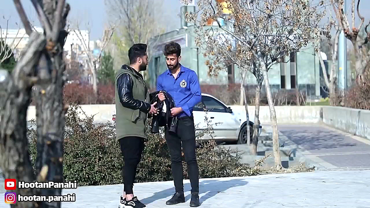 دوربین مخفی وحید  گدای لاکچری