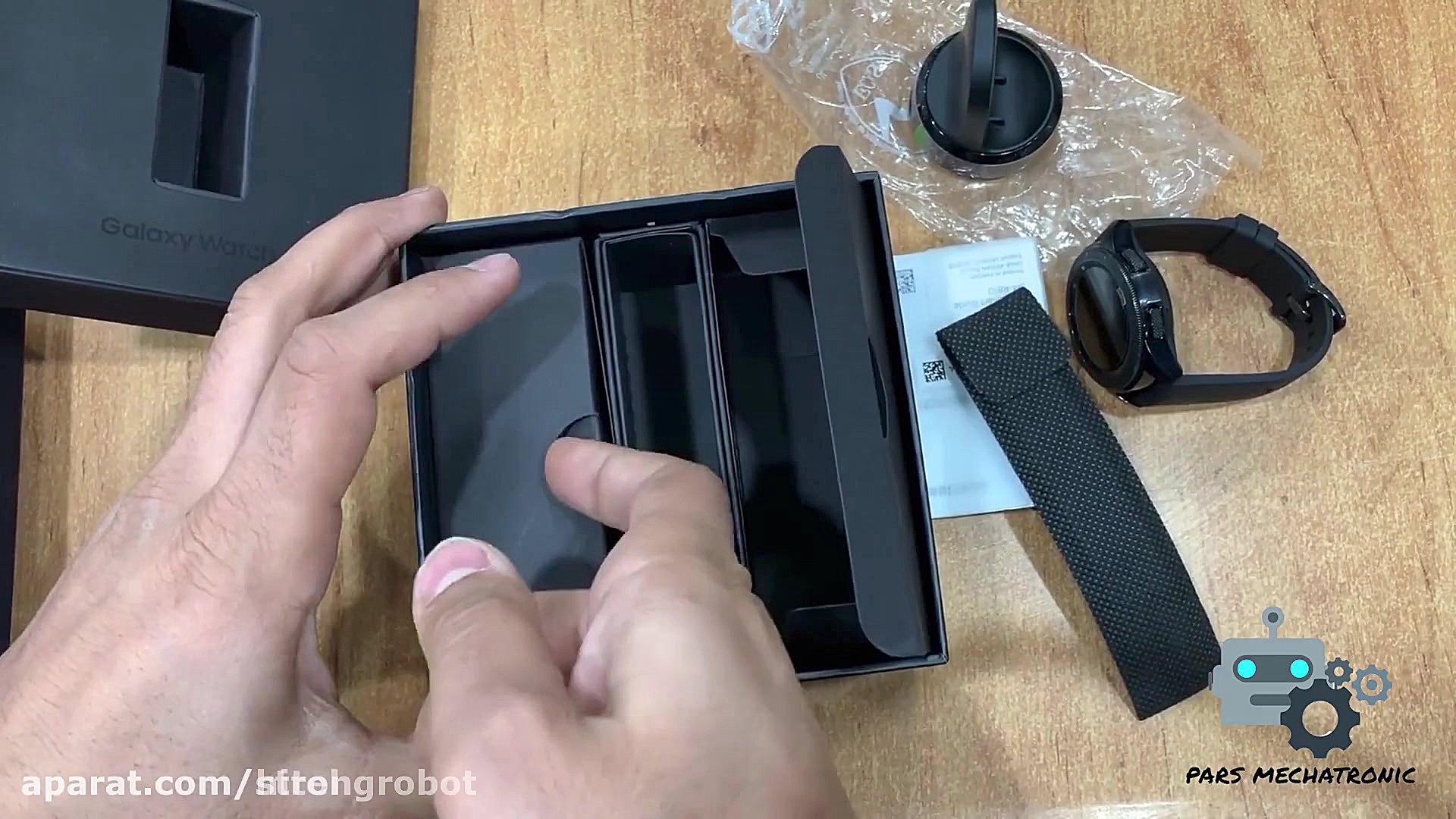 جعبه گشایی ساعت هوشمند GALAXY...