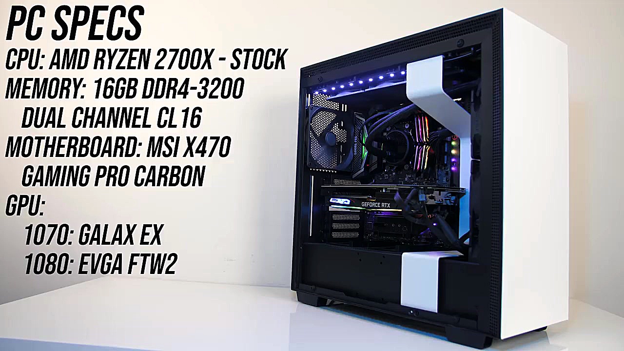 Nvidia GTX 1070 vs 1080  2019...