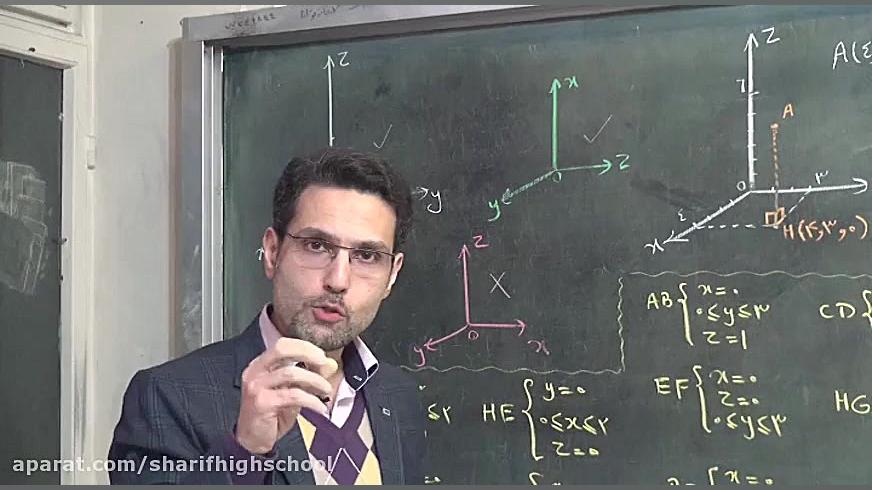 هندسه 3  فصل 3  بردارها