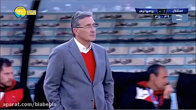 خلاصه بازی استقلال و پرسپولیس...