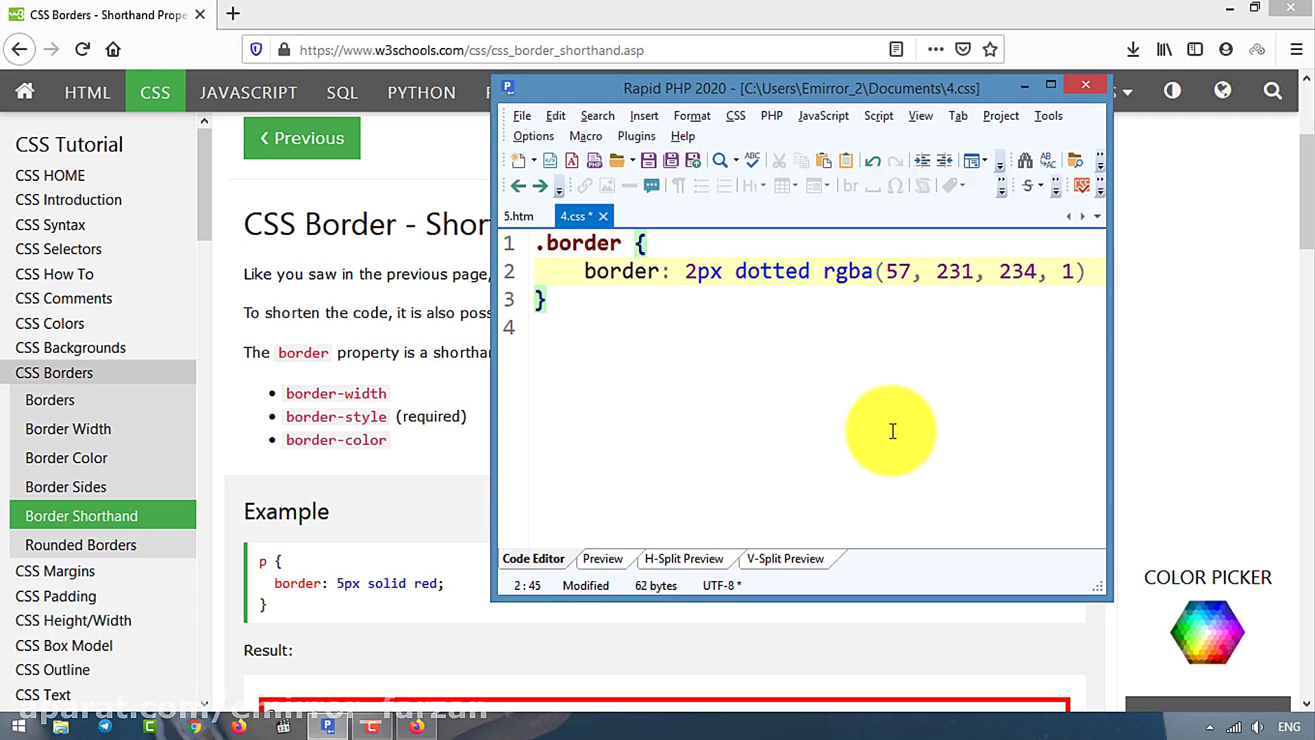 آموزش CSS جلسه ی 6  مبحث مهم B...