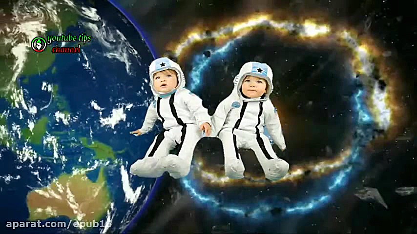 اگر انسانها در فضا متولد می شد...