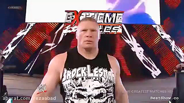 مبارزه خونین براک لزنر با جان...