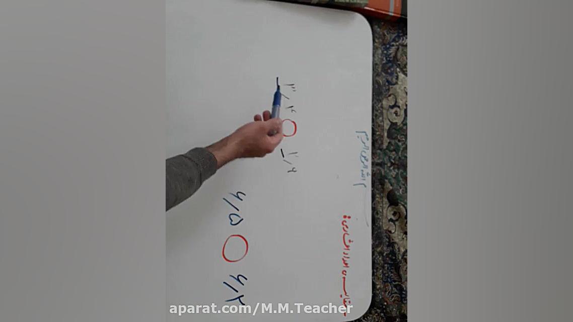 مقایسه اعداد اعشاری