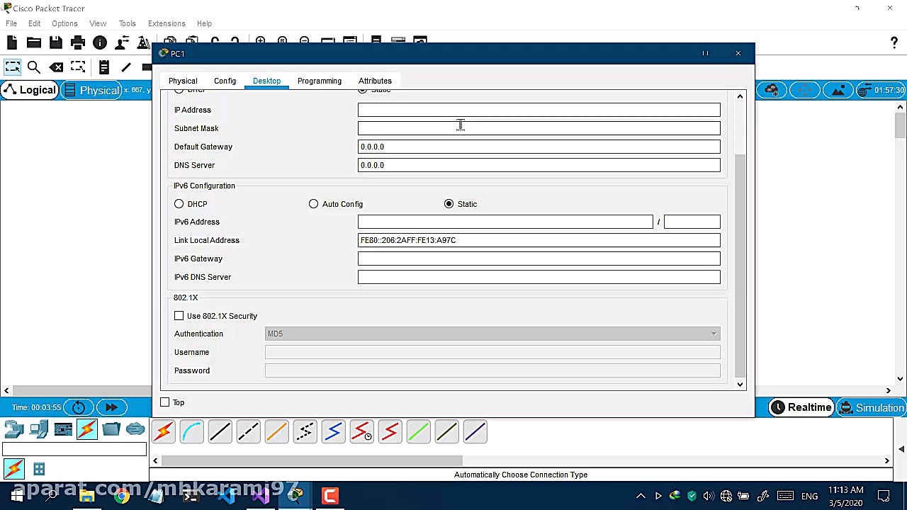 اتصال دو کامپیوتر به یکدیگر تو...