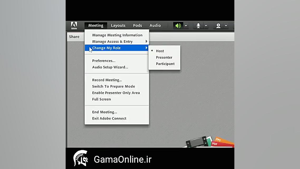 جلسه اول آموزش کلاس مجازی Adob...