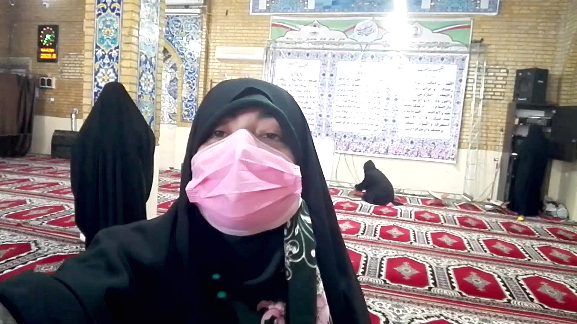 دختران جهادگر در جنگ با کرونا...